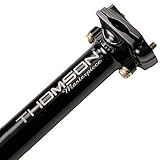  Thomson Masterpiece Patentsattelstütze (350 mm) // Verschiedene Ausführungen, Ausführung:Schwarz, Dimension:30,9 mm (192 g)