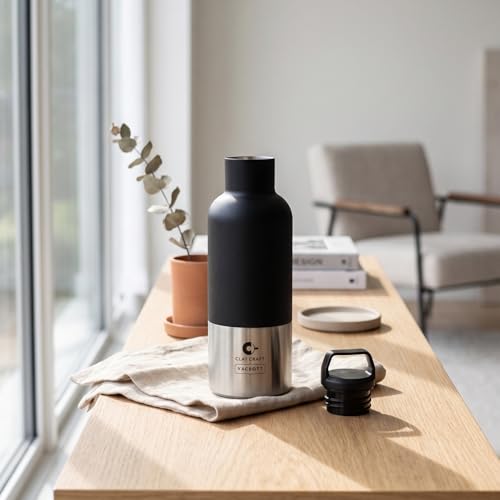 Image of CLAY CRAFT VACBOTT Trekko Double Walled|18 Hours Hot and 24 Hours Cold Vacuum Insulated Flask 700ml|Easy to Carry|Gym Bottle|Home|Kitchen|Hiking|Travel Bottle|BIS Certified|1Year Limited Warranty