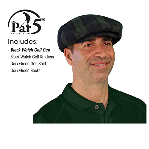 Black Watch Golf Outfits - Mens - Dark Green2