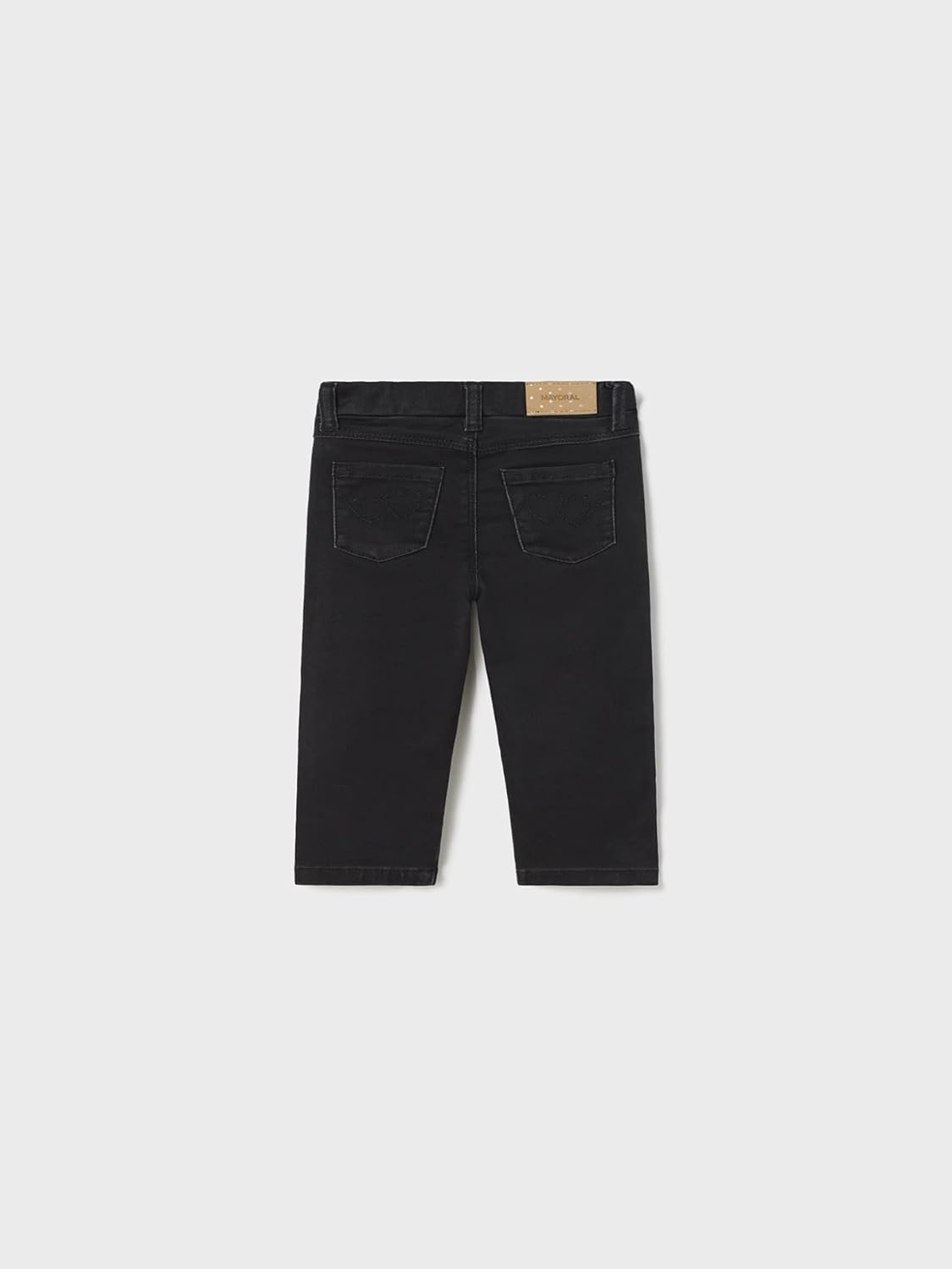 Mayoral Basic Denim Pants for Baby-Girls Black