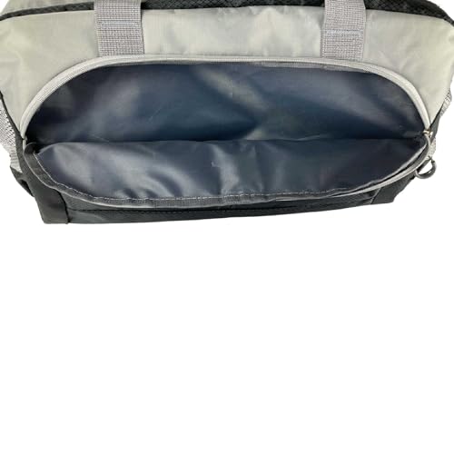 Sacola Bolsa de Viagem, Bolsa de passeio, Bolsa Academia Zimbros Poliéster Santino - SAS23U Cor: Pre