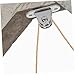 PartyKindom 2sets Heavy Duty Stainless Steel Pulley Block Small Sliding Cable Wheel for Effortless Lifting Homes Greenhouses Industries Detachable Design for Easy Cleaning