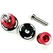 Red Motorcycle Aluminum M8 CNC Swing arm Sliders Spools Stand Screw Compatible With Suzuki GSXR 125 250 300 600 750 1000