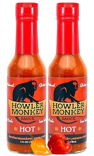 Howler Monkey Sauce Hot - Panamanian Hot Sauce with Aji