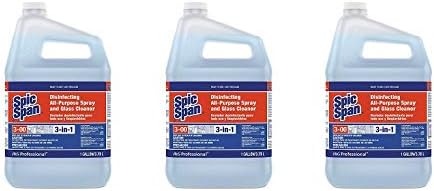 LIJA Disinfecting All purpose Spray And Glass Cleaner Fresh Scent 1 Gal Bottle 3carton