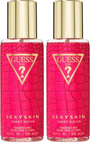 Guess Sexy Skin Metalique Champagne Fragrance Mist, 250ml (Pack of 2)