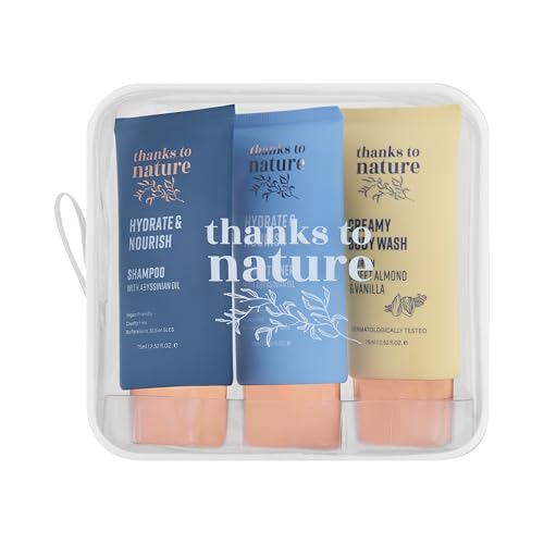 Hydrate Mini Travel Kit, Shampoo, Conditioner, Body Wash