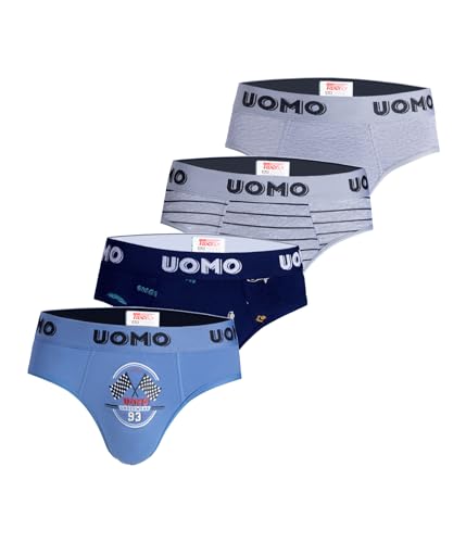 Bóxers de Algodón para Niños 4 Piezas – Súper Suaves, Transpirables, Multicolores, Tallas 2-18 Años (1700-Combo2, 6-8 Years)