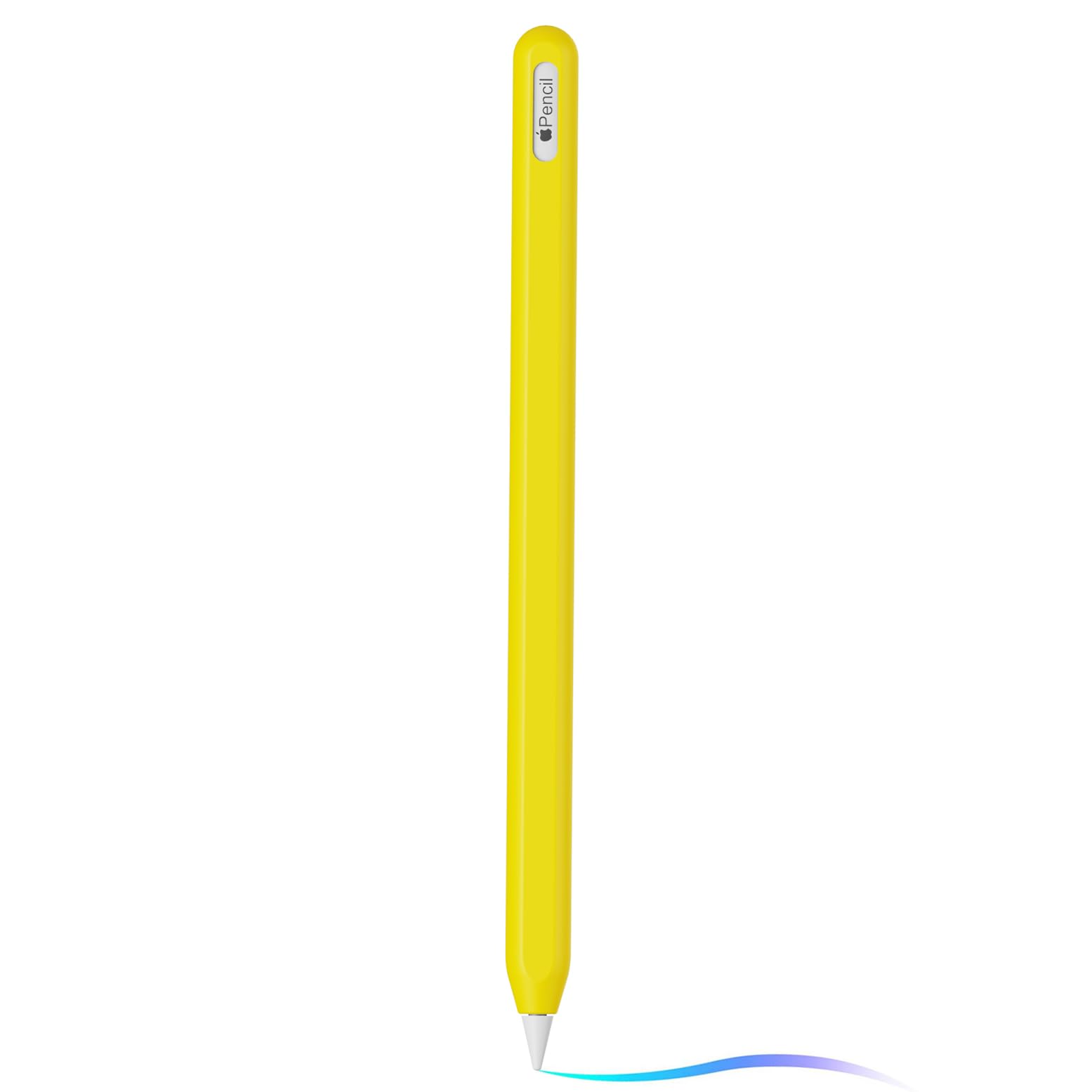 Ultra Thin Silicone Skin Cover Compatible with Apple Pencil 2nd Gen,  Protective Silicone Case for iPad Pro 11 inch 2018 Pencil Case  Shockproof