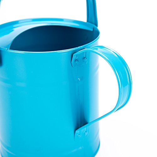 Sungmor-15L-or-51oz-Blue-Metal-Watering-Can-Kids-Children-Garden-Outdoor-Watering-Bucket-Small-Portable-Indoor-Watering-Equipment-with-Anti-Rust-Powder-Coating-Treatment-and-Beautiful-Color Sungmor-15L-or-51oz-Blue-Metal-Watering-Can-Kids-Children-Garden-Outdoor-Watering-Bucket-Small-Portable-Indoor-Watering-Equipment-with-Anti-Rust-Powder-Coating-Treatment-and-Beautiful-Color