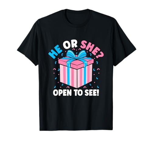 Il ou elle est ouvert à voir le sexe révéler son futur parent, papa, maman T-Shirt