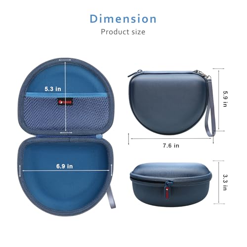 Étui Beats casque audio bleu | Rangement rigide antichoc Google