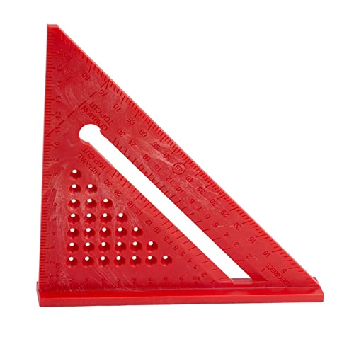 Regla triangular de medición de ángulos precisión portátil miniatura 3