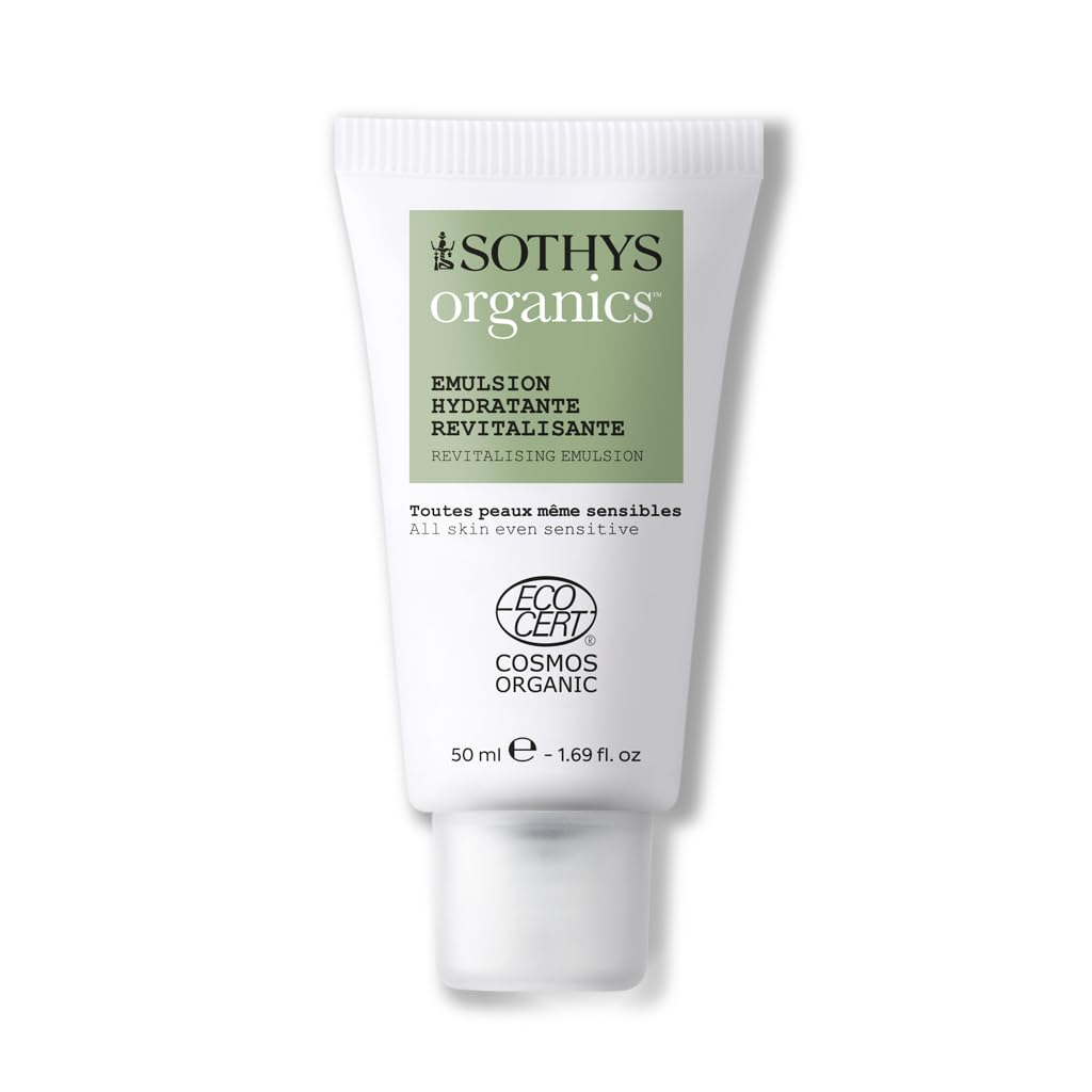 SOTHYS Revitalizing Emulsion | Daily Face Moisturizer for Sensitive Skin, Light and Hydrating Emulsion with Retinol for Radiance | For All Skin Types