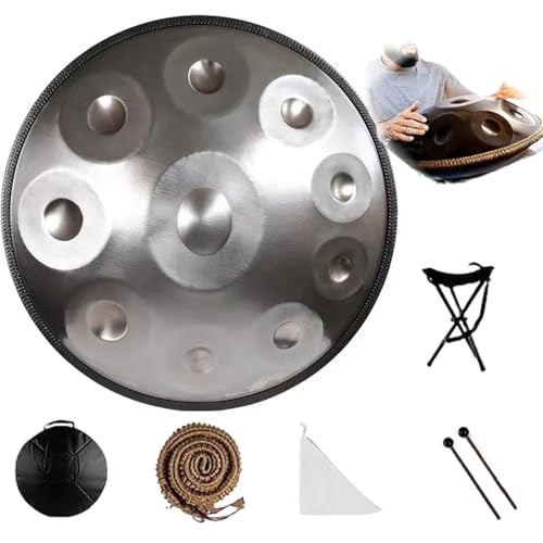 �n���h�p���h�����Z�b�g�b22�C���`�b9/10/12���b440/432Hz�bD�N���h�}�C�i�[�b�ґz�AASMR�A�T�E���h�Z���s�[�A���K�̂��߂̃X�`�[���h����(Silver,10 Notes (432Hz))