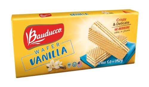 Bauducco Vanilla Wafers – Crispy Wafer Cookies