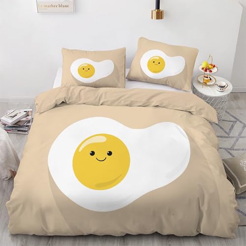 Housse de couette 160x200 microfibre douce zippée pour lit dessin animé - 2