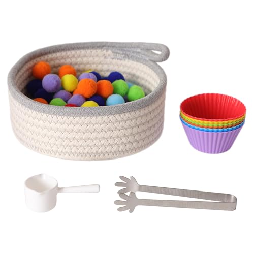 子供教育玩具色分類ビーズカップマッチングカウント幼児未就学児クリスマスプレゼント認知発達ゲーム