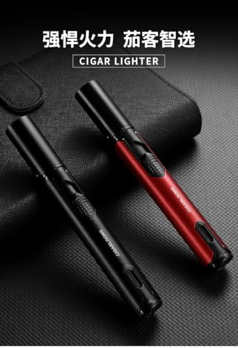 Encendedor a prueba de viento para cigarros tipo soplete miniatura 7