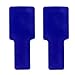 xcivi Phone Tablet to Laptop Clip/Connect - Side Mount/Duo Screens Mount for Laptop and Monitor (Blue - 2pack)