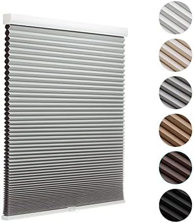 Custom MYshade Cordless Cellular Windows Shades Blackout Blinds for Windows Easy to Install