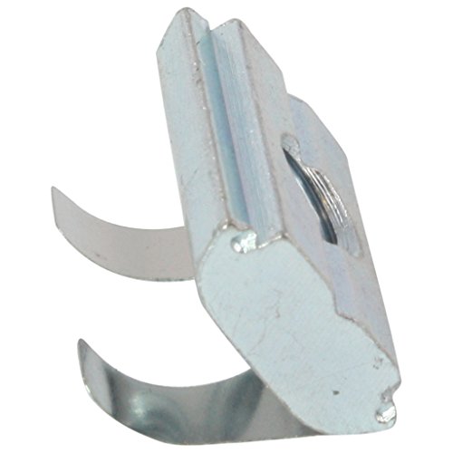Écrou escamotable M8 rainure 10 type B acier ressort guidage - 4