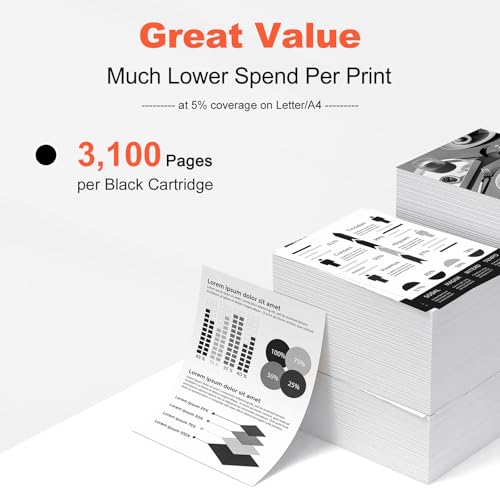 Image of v4ink CF226A Toner Compatible for HP 26A CF226A Toner Cartridge Black 2Pack