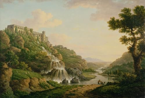 Tableaux la Villa de Mécène Tivoli William Marlow - Peinture sur Toile Portrait 60x90