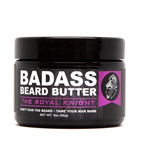 Badass Beard Care Beard Butter For Men - Royal Knight, 3 Oz - Made Of Natural Ingrediens For Healthy, Soften And Itchness Free Beard And Mustache #TOP28