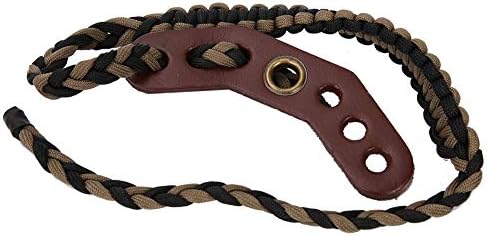 Archery Bow Wrist slings, Adjustable Braided Cord Rope, Full Grain Leather with Metal Grommet, ,Durable Lightweight Bow Wrist slings, Archery Accesseries for Survival Hunting Compound Bow Outdoor Archery Bow Wrist slings, Adjustable Braided Cord Rope, Full Grain Leather with Metal Grommet, ,Durable Lightweight Bow Wrist slings, Archery Accesseries for Survival Hunting Compound Bow Outdoor