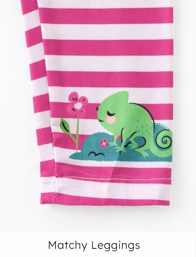 Image of Disney Toddler Girls Clothes Long Sleeve Shirt Leggings 2pcs Outfits Set