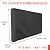 Bozzcovers Outdoor TV Cover 80-85 inch - WITH ZIPPER, Weatherproof, Waterproof 360 degrees protection, Soft Non Scratch Interior - Black