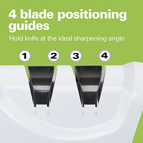 image for Hamilton Beach Electric Kitchen Knife Sharpener, 2 Stages, Diamond Coa