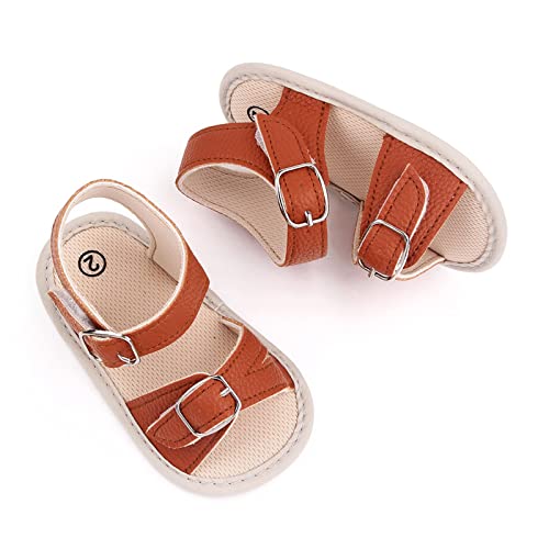 Baby Shoes Fashion Soft Soled Toddler Shoes Breathable Hollow Baby Sandals Shoes for Boys Wide Width3