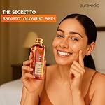 Auravedic Kumkumadi Oil Pure Saffron for Ultra Radiant Skin | Ayurvedic Oil for Dull, Dehydrated & Tired Skin | Lightweight Hydrating Formula for Smooth Texture | 3.38 Fl Oz (100ml) - Image 2