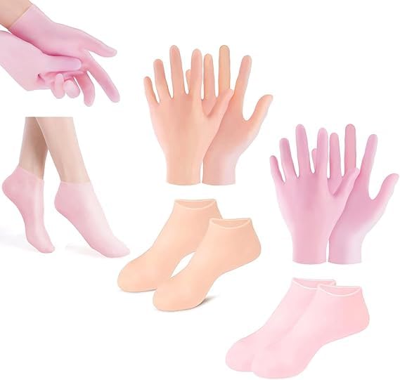 See full amazon price history chart for Silicone Moisturizing Gloves and Socks Set, Anti Slip Spa Socks and Glove Repair Foot Hand Softening, Dry Cracked, Calluses Overnight for Man&Women Silicone Moisturizing Gloves and Socks Set, Anti Slip Spa Socks and Glove Repair Foot Hand Softening, Dry Cracked, Calluses Overnight for Man&Women (B0D81ZKMCP) Amazon Price History, Amazon Price Tracker