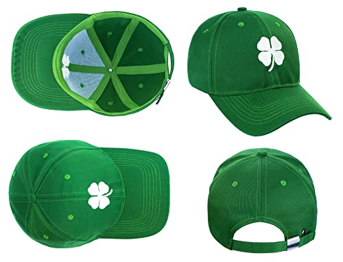 Ireland-Irish-4-Leaf-Clover-St-Patricks-Day-Hat-for-Men-Women-Embroidery-Shamrock-Baseball-Cap-Hat