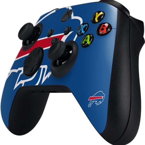Skinit Decal Gaming Skin Compatible with Xbox Series X Controller - Officially Licensed NFL Buffalo Bills Large Logo Design