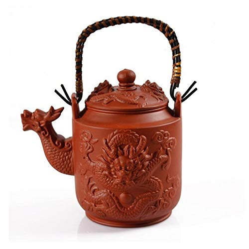 Théière argile pourpre anti-amertume, bouilloire à thé de 780ml