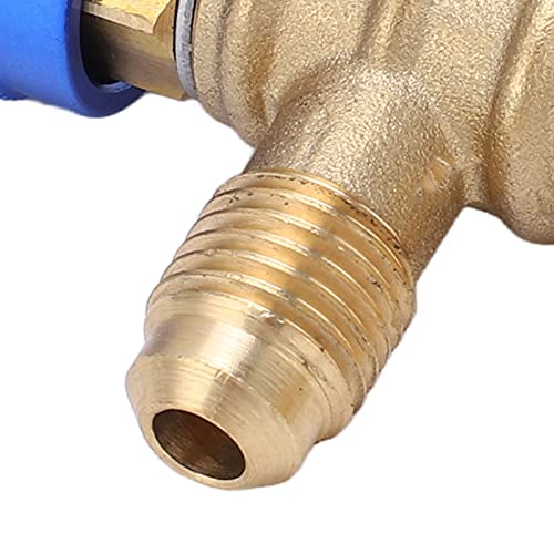 Válvula de carga para refrigerante adaptador rosca 1/4" miniatura 6