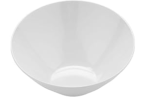 12 Inch White Salad Bowl for All Your Serving Needs