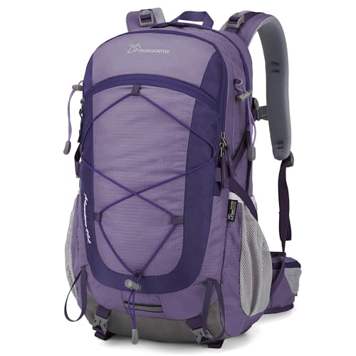 MOUNTAINTOP 40L Hiking Backpack,Lightweight Travel Backpack for Men Women Outdoor Backpacking, Camping