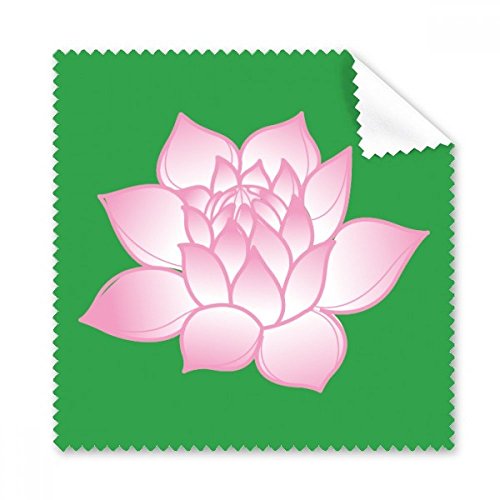 Tissu lunettes contre les traces de doigts et chiffon nettoyant lotus rose