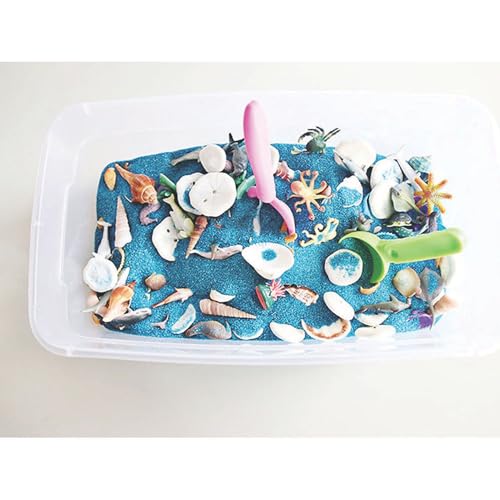 Fun Express Plastic Sea Creatures, Bulk 90 Pack image 4