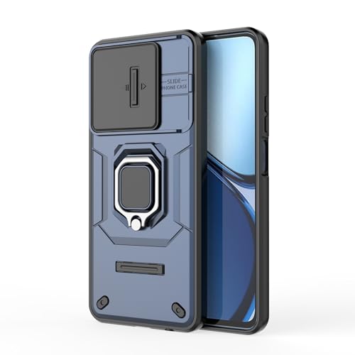 Étui Oppo Realme C63 4G robuste doté d'un anneau rotatif béquille