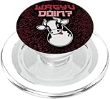 Wagyu Doin Divertido Filete de Ternera PopSockets PopGrip para MagSafe