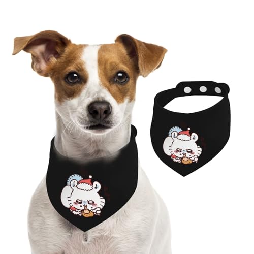ペットバンダナ ちいかわ モモンガ ペット用唾液タオル 可愛い 犬用 猫用 犬の首輪 簡単脱着式 サイズ調整可能 水洗い可 三角スカーフ ネクタイ 柔らかい かわいい 口拭き 散歩 食事用 ペット用品 小型犬 中型犬 大型犬 アクセサリー 誕生日 プレゼン