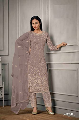 Image of Delisa Indian Pakistani traditional Eid Party Plus Size ready to wear salwar kameez suit Dress for women with dupatta-2088