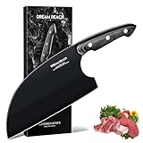 Dream Reach Serbian Chef Knife - Full Tang Butcher Cleaver...