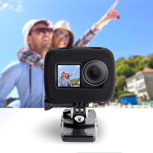 Image of Action Pro Windslayer Cover Compatible with DJI Osmo Action Camera Wind Muff Housing Frame Case Video Noise Reduction Accessory